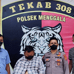 Pelaku Curanmor asal Terbanggi Besar, Lampung Tengah Diborgol Polisi