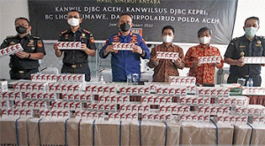 Penyelundupan Rokok Ilegal Senilai Rp 6,6 Miliar Digagalkan Tim Gabungan Polri dan Bea Cukai