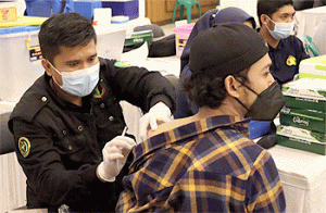 Bentuk Herd Immunity, Polres Sukabumi Kota Lakukan Akselerasi Percepatan Vaksinasi