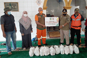 BPBD Kota Sukabumi Salurkan Bantuan Warga Terdampak Bencana