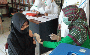 Pemdes Pagejongan, Kabupaten Brebes Targetkan Vaksinasi Tercapai