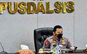 Kapolri Jenderal Listyo Sigit Minta Jajaran Evaluasi dan Tingkatkan Akselerasi Vaksinasi