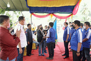 Pelantikan Pengurus PWI OKU Dihadiri Plh Bupati Edward Candra