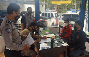 Polresta Malang Kota Amankan Pelaku Pemalsuan Dokumen Pribadi dan Kartu Vaksin