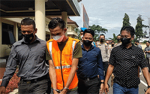 Tanam Ganja di Belakang Rumah, Seorang Petani Dibekuk Polres OKU Selatan