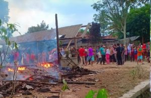 Sebuah Rumah Ludes Dilalap Si Jago Merah di Tubaba, Lampung
