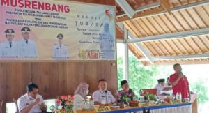 Musrenbang Tiyuh Gunung Sari, Tubaba, Upayakan Peningkatan Fasilitas Transportasi