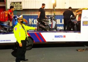 Satlantas Polresta Malang Kota Gencarkan Razia Knalpot Bising