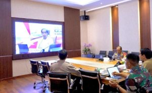 Terkait Percepatan Vaksinasi dan Prokes, Sekda Badung Ikuti Arahan Presiden Joko Widodo