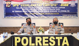 Pimpin Lat Pra Ops Keselamatan Cartenz 2022, Kapolresta Tekankan Penegakkan Hukum