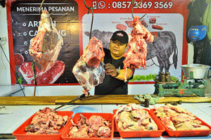 Imbas Lonjakan Harga Daging Sapi, Penjual Baso Kota Sukabumi Pilih Alternatif Ini