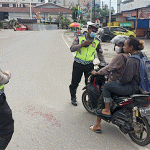 Wujudkan Tertib Lalu Lintas, Polresta Jayapura Kota Intens Lakukan Razia