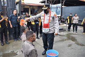 Kapolresta Jayapura Kota Minta Jaga Kedisiplinan pada 142 Bintara Remaja