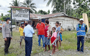 Antisipasi Pelintas Ilegal, Polisi bersama Imigrasi Lakukan Sweeping di Perbatasan RI-PNG