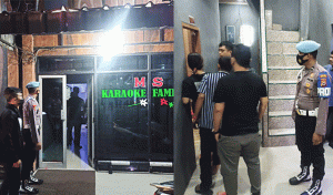 Tetap Bandel Buka, Polres Serang Bubarkan THM Di Wilayah Kecamatan Kragilan