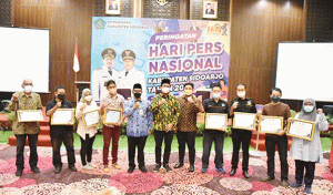 Peringati HPN 2022, Bupati Muhdlor Apresiasi Sikap Kritis Pers Kawal Kebijakan Pemerintah