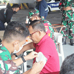 Danrem 064/MY Monitoring Vaksinasi Dosis 3 ( Booster )