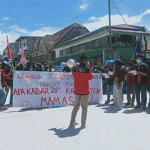 Acara HUT Kab. Mamasa ke 20 Tahun Diwarnai Aksi Demo