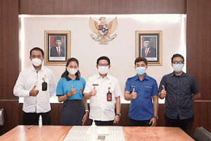 Sekda Badung Adi Arnawa Apresiasi Lomba Ogoh-Ogoh Mini