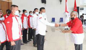 Sekda OKU H. Achmad Tarmizi Menghadiri Pelantikan DPC PWRI Periode 2022-2027