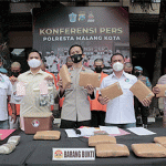 Polresta Malang Kota Gagalkan Upaya Peredaran Ganja Seberat 14,5 Kg
