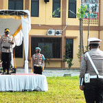 Polres Tulang Bawang Barat Apel Gelar Pasukan Operasi Keselamatan Krakatau 2022