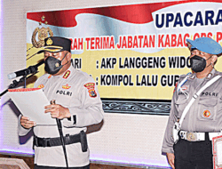 Kompol Guruh Gantikan AKP Langgeng Widodo Sebagai Kabag Ops Polresta Jayapura Kota