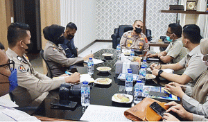 Kabid Humas Polda Aceh Terima Audiensi Tim Humas BPN Kanwil Provinsi Aceh