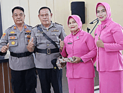 Kapolres Tubaba Pimpin Upacara Sertijab Kasat Intelkam dan Kapolsek Lambu Kibang