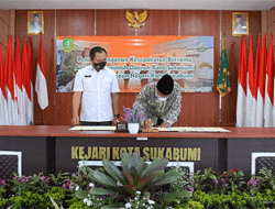 Sukseskan Target Pembangunan, Wali Kota Sukabumi Tandatangani Kesepakatan Bersama Kejari