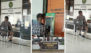 Kasi Pidum dan Kasi Intel Kejari Sumenep Terkesan Main-main