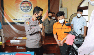 Curi Uang Kotak Amal, Pemuda di Serang Diamankan Polresta Serang Kota