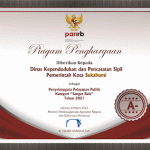 Pemkot Sukabumi Raih Dua Penghargaan dari Menpan RB