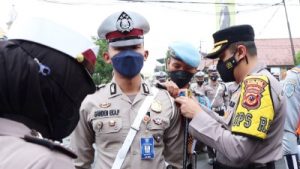 Kapolres Sukabumi Kota Pimpin Apel Gelar Pasukan Operasi Keselamatan Lodaya 2022