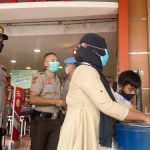 Pantau Penerapan PPKM Level 4, Polres Sukabumi Kota Patroli Pusat Keramaian