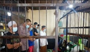 Sholat Jumat di Dalam Sel, Dilakukan Puluhan Tahanan Polres Sukabumi Kota