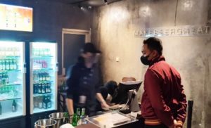 Kafe Membandel, Ditindak Pamor Keris Polresta Malang Kota