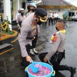 Apel Penutupan Tradisi Pembaretan 19 Anggota Bintara Baru, Ini Pesan Kapolres Sukabumi Kota