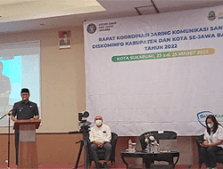 Rakor Jaring Komunikasi Sandi se-Jabar Digelar di Kota Sukabumi