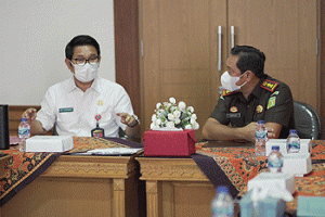 Terkait Program KBS, Sekda Adi Arnawa Berkoordinasi dengan Kajari Badung