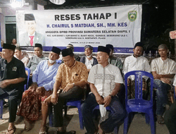 Reses Tahap I H. Chairul S. Matdiah Menyerap Semua Aspirasi Warga