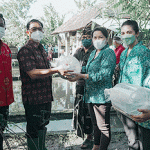 Dorong Program Gemarikan, Ketua TP PKK Badung Serahkan Benih Ikan Nila