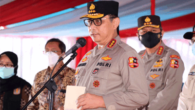 Wakapolri Komjen Gatot Eddy Pramono Tinjau Capaian Vaksinasi Serentak dari Sukabumi