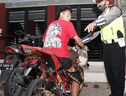 16 Unit Motor Diamankan Polres Pasuruan Dalam Ops Knalpot Brong