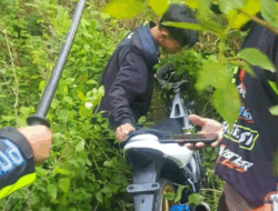 Perangi Balap Liar, Polsek Benteng Sita Motor dari Balik Semak