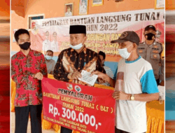 Pemdes Kagungan Ratu, Tubaba Salurkan BLT DD Tahap Pertama ke 114 KPM