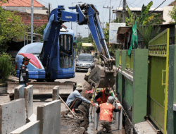 Pemkab Sidoarjo Kebut Proyek Betonisasi Ruas Jalan di Empat Kecamatan