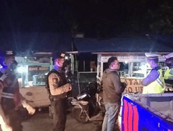 Patroli Dini Hari, Polsek Ketanggungan Antisipasi Tindak Kejahatan Selama Ramadhan