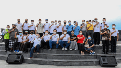Bupati Badung Dampingi Mendagri Tito Karnavian Launching Tagline #GILAsSampah