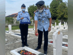 HBP ke-58, Kalapas Kotaagung Tabur Bunga di Taman Makam Pahlawan Bandar Lampung